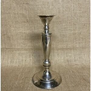 Villeroy & Boch 9" Silverplated Traditional Colonial Candleholder